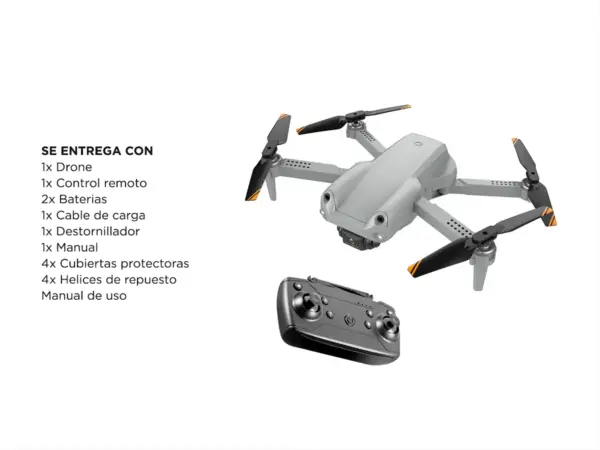 Drone Gadnic con Cámara Full HD FPV doble cámara de Evitación de Obstáculos 2 baterías - Imagen 7